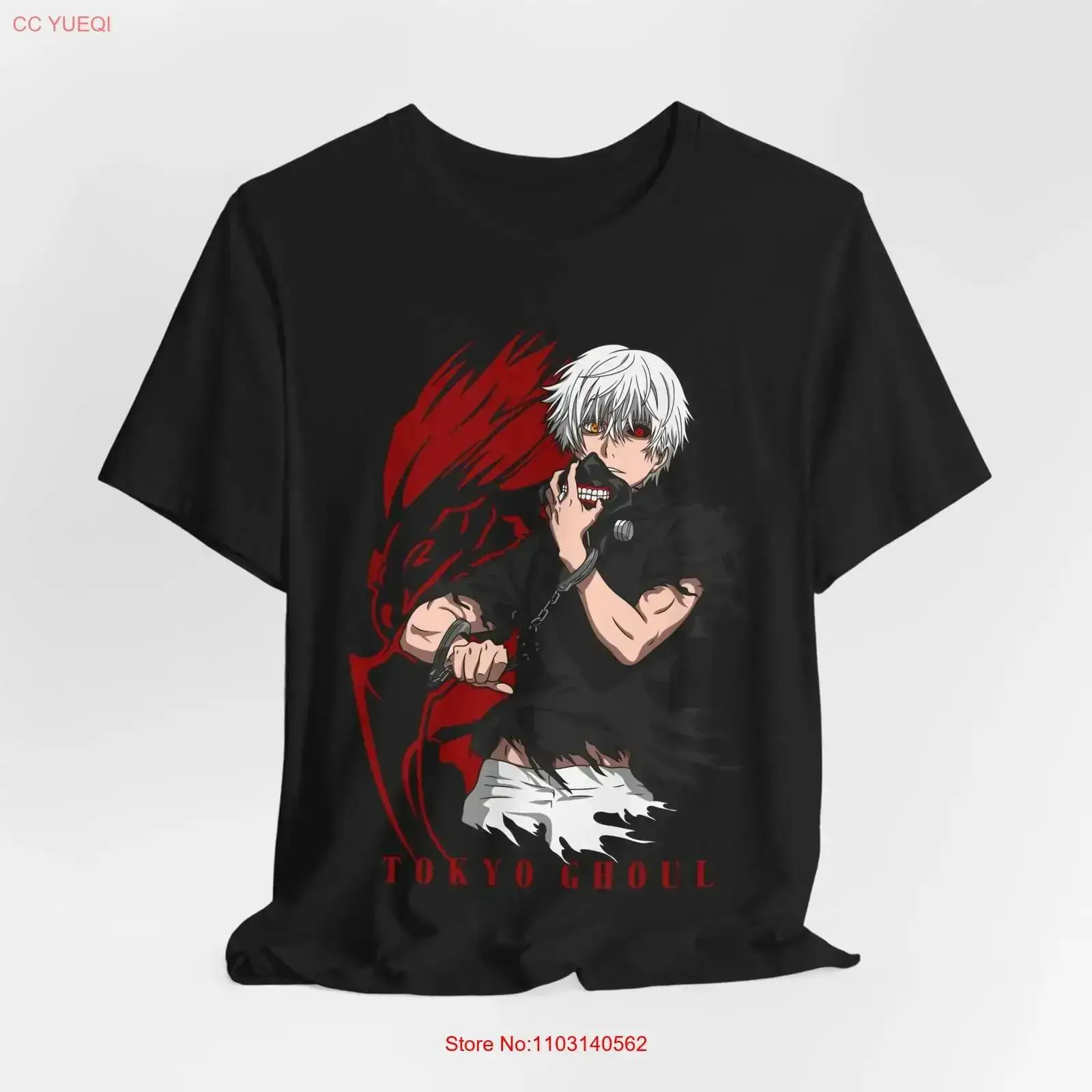 Anime Merchandise T Shirt - Футболка с изображением персонажей аниме «Токийский