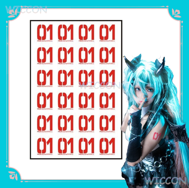 Anime Merchandise Europe - Цена/Tattoo Стикер Рука Водонепроницаемый Временный Mikuku