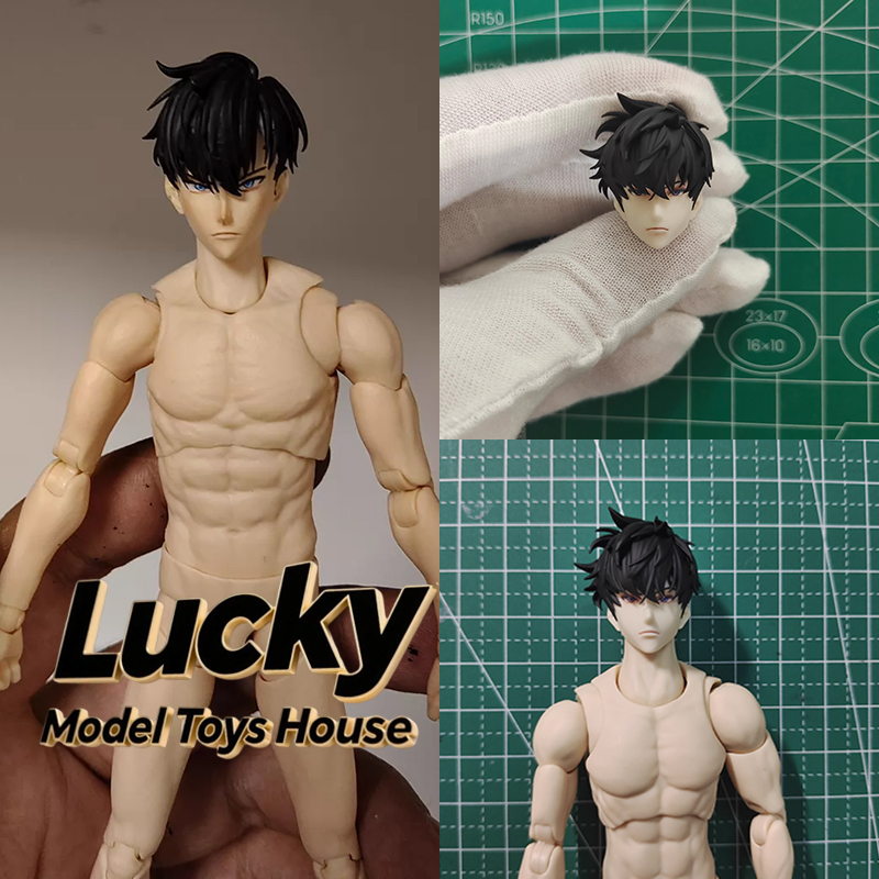 Anime Merchandise Solo Leveling - Фигурка Сонг Джин-у (1/12) с окрашенной