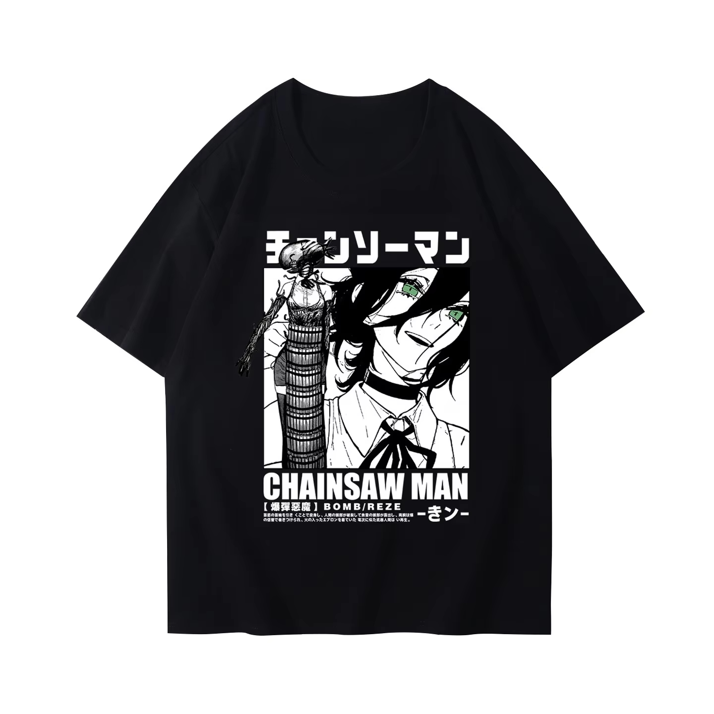 Anime Merchandise T-Shirts - Модная зимняя и осенняя футболка с