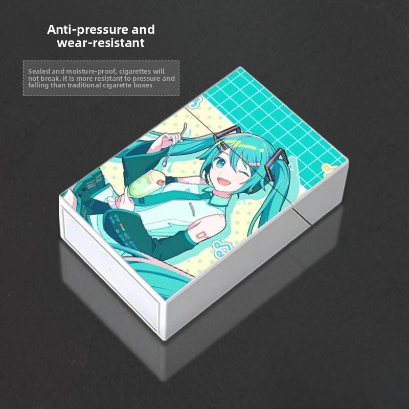 Manga Storage Box - Милая пластиковая коробка для сигарет в