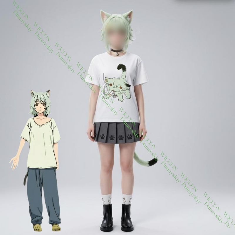 Футболка Chainsmoker Cat Yanik – обзор и цена Anime Merchandise T Shirt