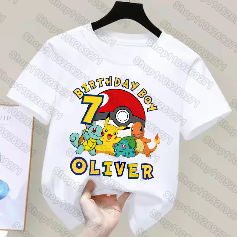Детские футболки с изображение – обзор и цена Pokemon Anime Merchandise