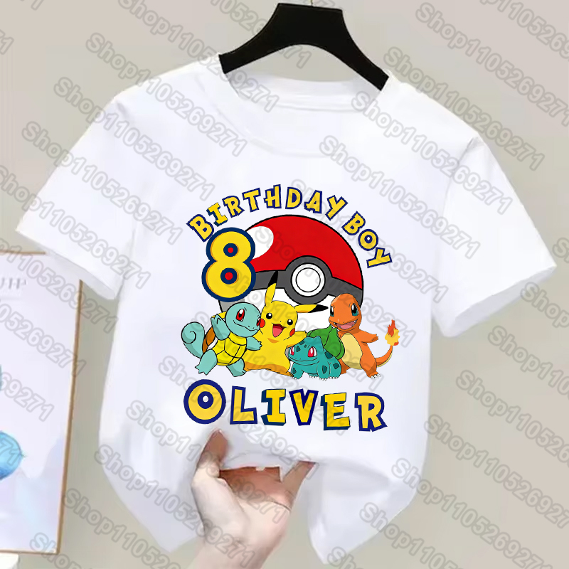 Детские футболки с изображение – обзор и цена Pokemon Anime Merchandise