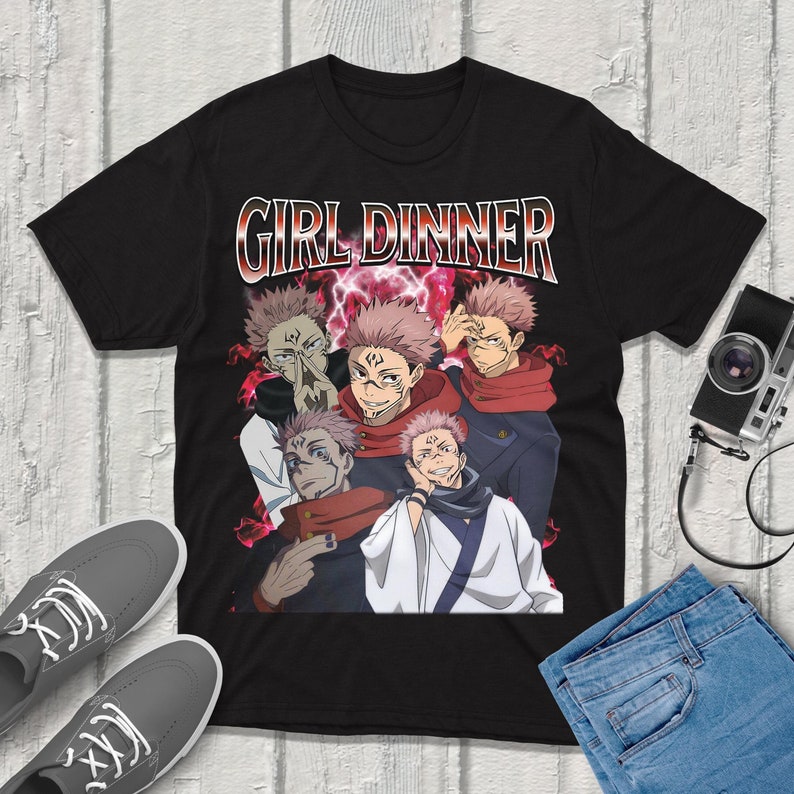 Футболка Sukuna Jujutsu-Kaisen – обзор и цена Anime Merchandise T Shirt