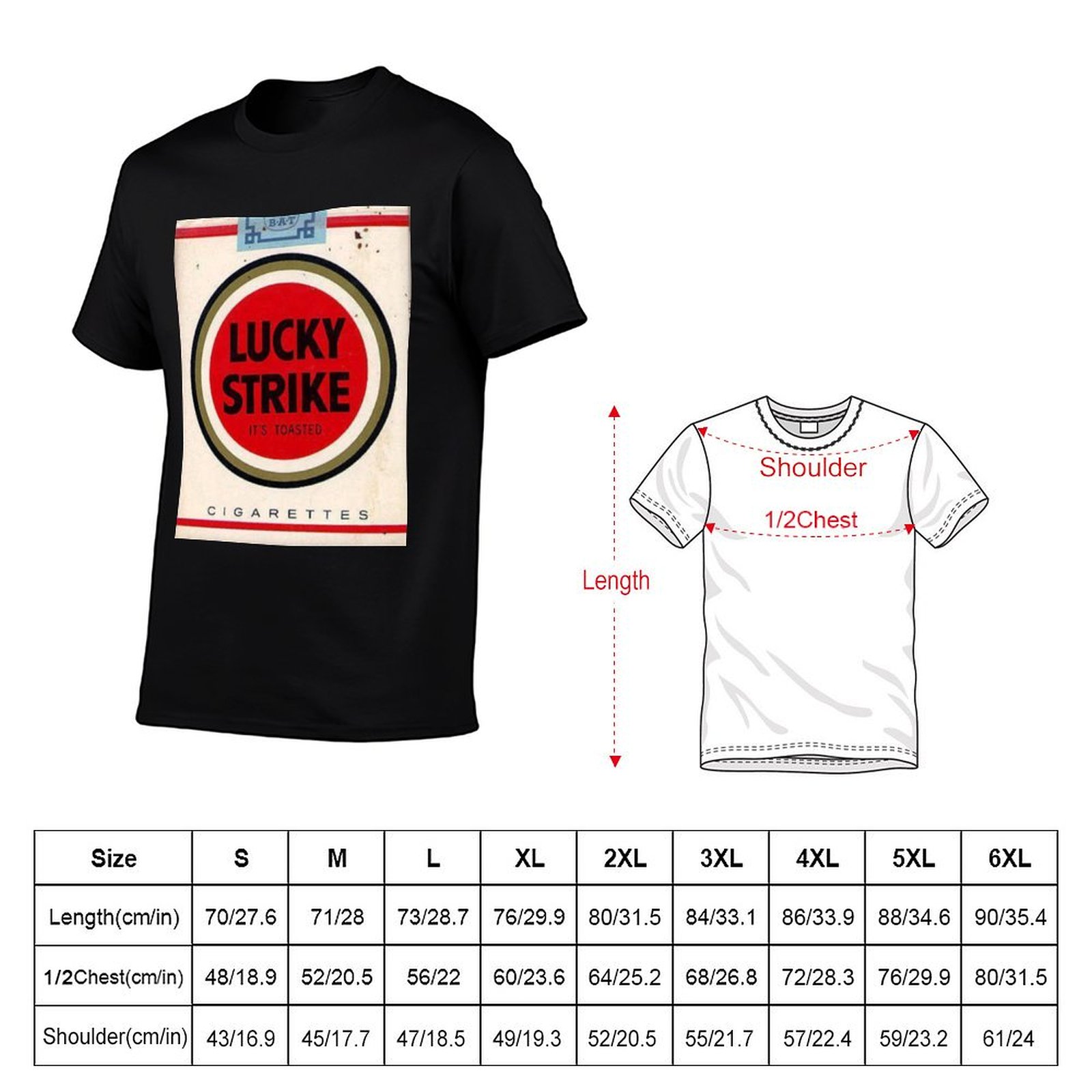 ХИТ ПРОДАЖ: Футболка Lucky Str – обзор и цена Anime Merchandise T Shirt