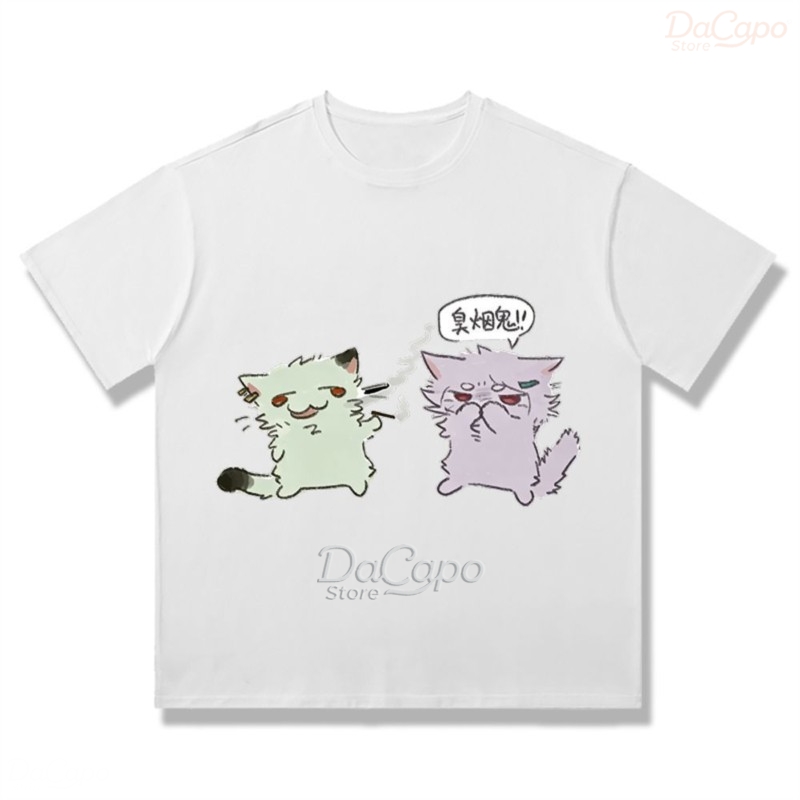 Футболка Chainsmoker Cat Yanik – обзор и цена Anime Merchandise T Shirt