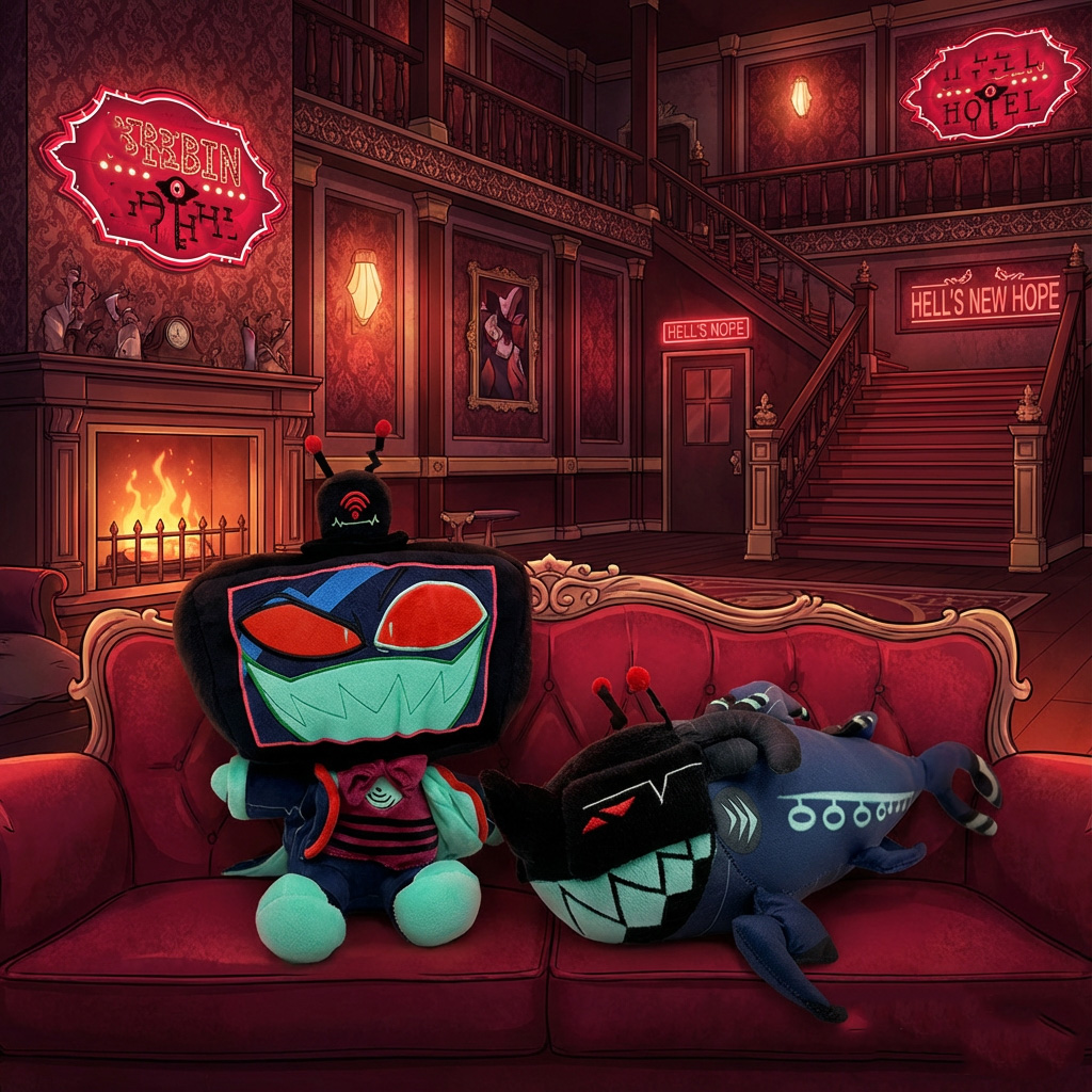 Плюшевые игрушки Hazbin Hotel: – обзор и цена Anime Related Merchandise