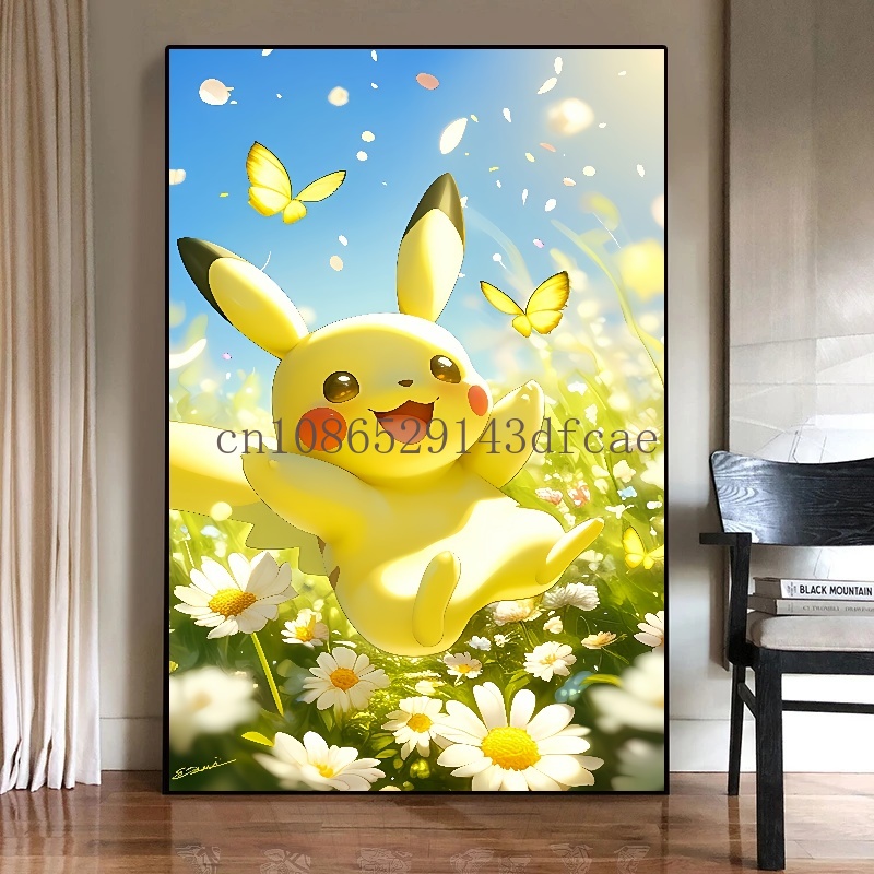 Покемон аниме фигурки Hd холст – обзор и цена Pokemon Anime Merchandise